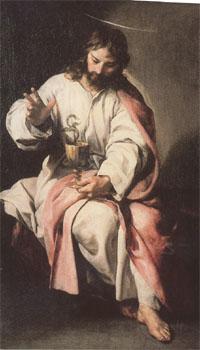 Cano, Alonso St John the Evangelist with the Poisoned Cup (mk05) Sweden oil painting art